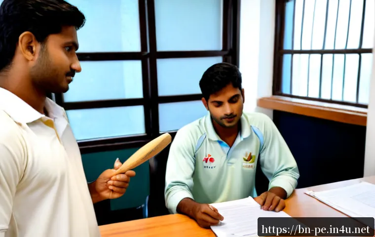운동선수 계약과 법률 문제 - Photorealistic sports contract consultation in a modern Dhaka law office, a South Asian male cricket...